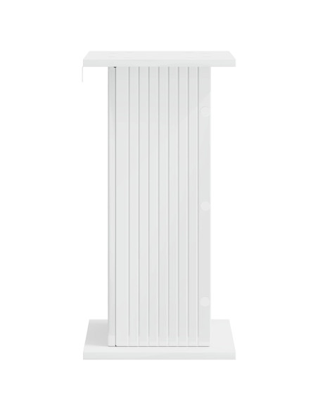 Supporto per piante Bianco Lucido 30,5 x 30 x 60,5 cm