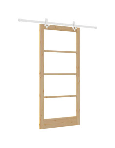 Porta scorrevole Naturale 93 x 202 cm 2