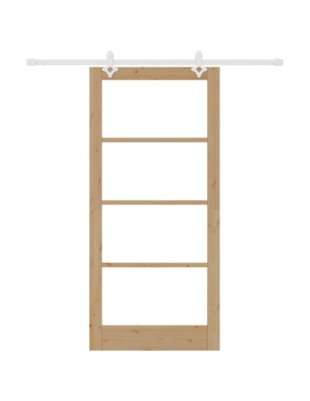 Porta scorrevole Naturale 93 x 202 cm