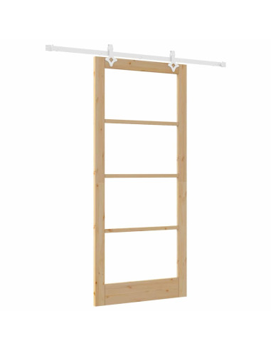 Porta scorrevole Naturale 93 x 211 cm