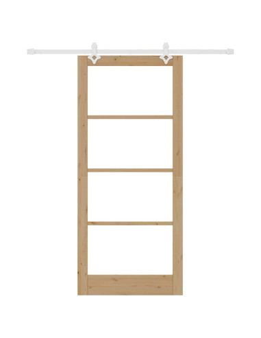 Porta scorrevole Naturale 93 x 211 cm