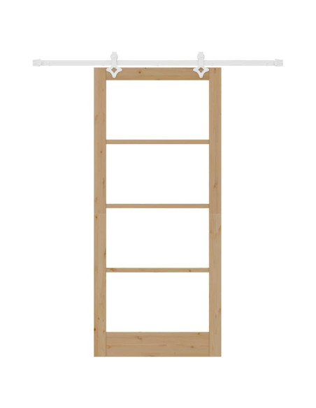 Porta scorrevole Naturale 93 x 211 cm