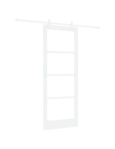 Porta scorrevole Bianco 83 x 211 cm 2