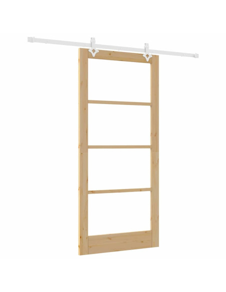 Porta scorrevole Naturale 93 x 202 cm