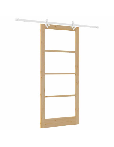 Porta scorrevole Naturale 93 x 211 cm