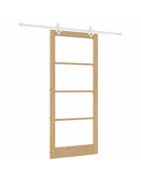 Porta scorrevole Naturale 93 x 211 cm