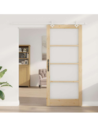 Porta scorrevole Naturale 93 x 211 cm