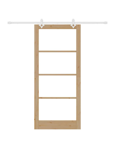 Porta scorrevole Naturale 93 x 211 cm