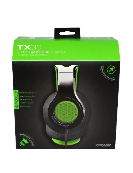 TX30 STEREO HEADSET XB1 BL/GR