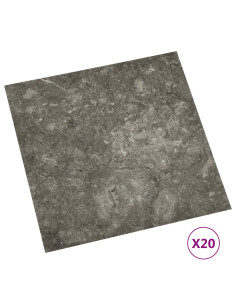 Plance per Pavimentazione Autoadesiva 30,5 x 30,5 cm 20 pcs PVC 2