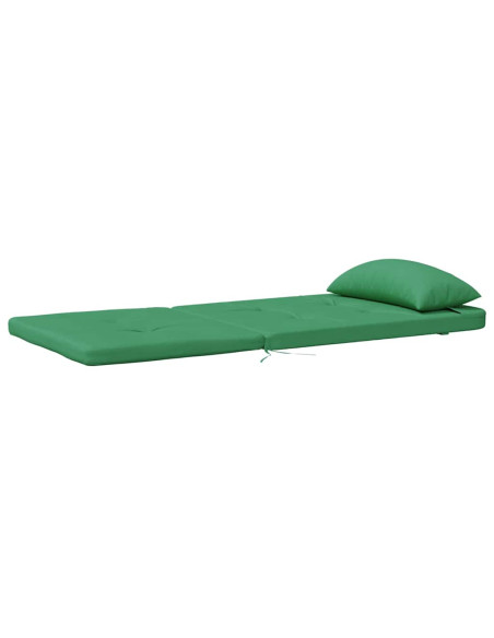 Cuscini per sedie 2 pcs Verde 58 x 77 x 4,5 cm Tessuto Oxford