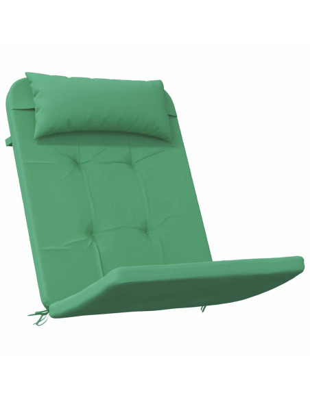 Cuscini per sedie 2 pcs Verde 58 x 77 x 4,5 cm Tessuto Oxford