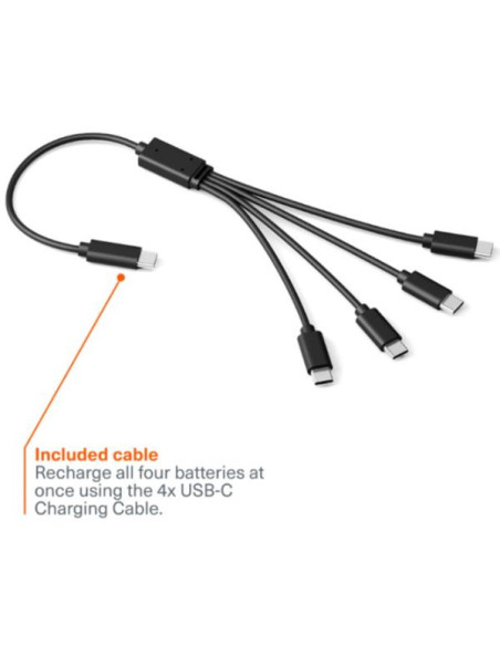 AA USB-C RECHARGEABLE BATTERY 4PZ.