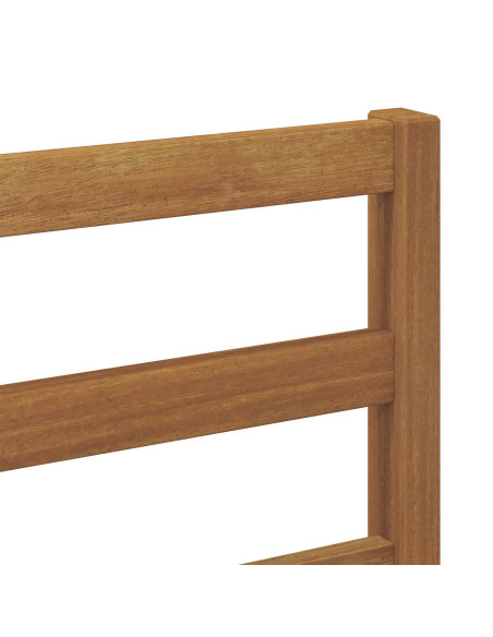 Set divani 6 pcs Naturale e Antracite Legno di Acacia Massello