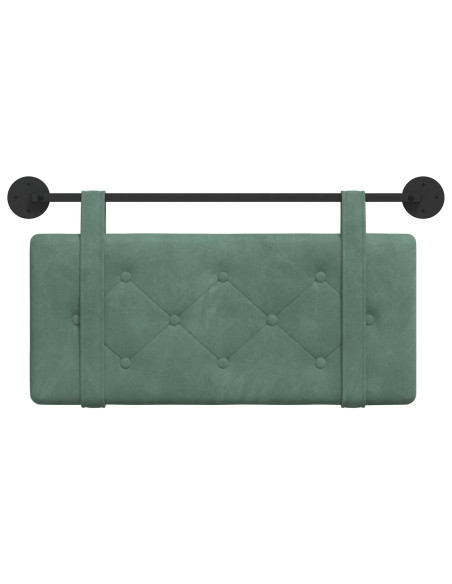 Testata appesa Verde Mare 90 x 55 x 5 cm Velluto