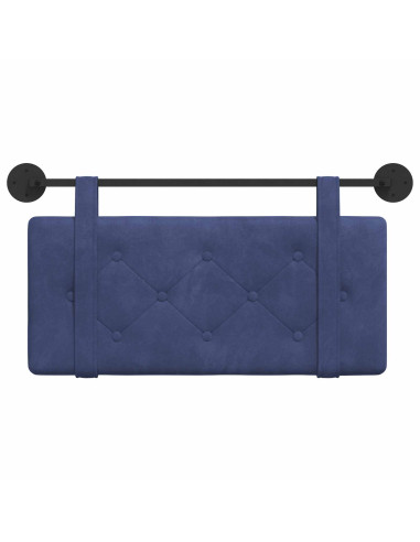 Testata appesa Blu Polizia 90 x 55 x 5 cm Velluto