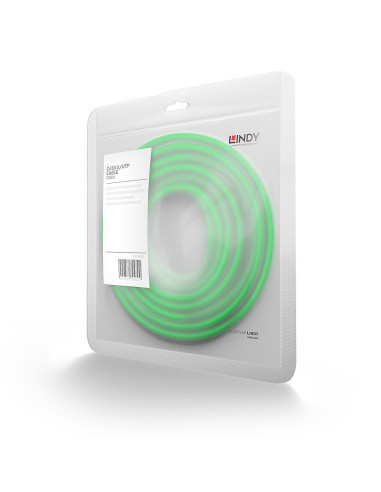 Lindy 48050 cavo di rete Verde 5 m Cat6 U/UTP (UTP)