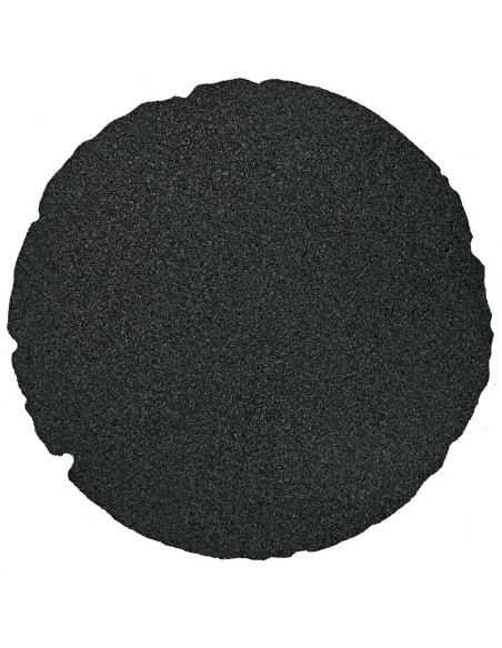 Pietra da Passo 6 pcs Nero Ø 45 x 1,8 cm Gomma