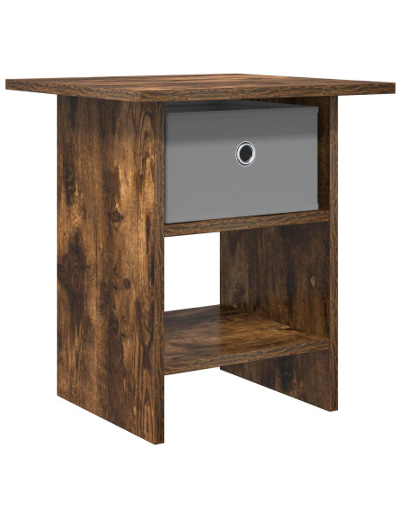 Comodino Rovere fumé 41 x 40 x 45 cm Legno multistrato