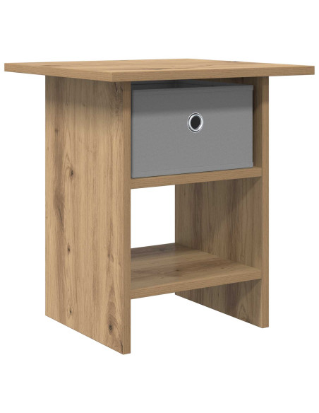 Comodino Rovere artigianale 41 x 40 x 45 cm Legno multistrato