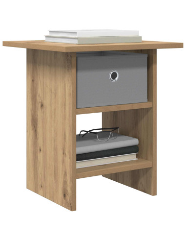 Comodino Rovere artigianale 41 x 40 x 45 cm Legno multistrato