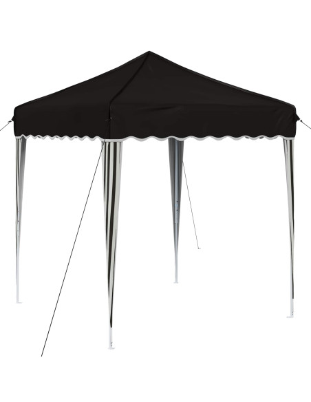 Tenda per feste a pop-up Nero 195 x 195 x 245 cm Tessuto Oxford