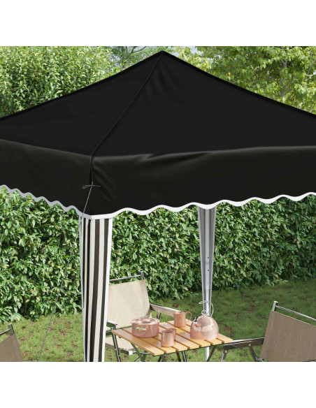 Tenda per feste a pop-up Nero 195 x 195 x 245 cm Tessuto Oxford
