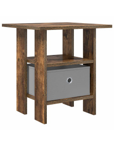 Comodino Rovere fumé 41 x 40 x 45 cm Legno multistrato 2