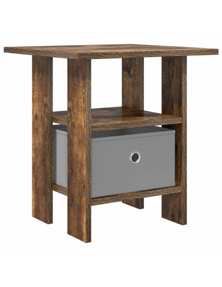Comodino Rovere fumé 41 x 40 x 45 cm Legno multistrato