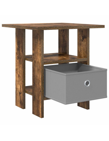Comodino Rovere fumé 41 x 40 x 45 cm Legno multistrato