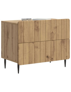 Armadio da Notte Rovere Artigianale 62 x 34,5 x 49,5 cm 2