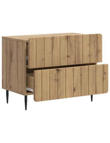Armadio da Notte Rovere Artigianale 62 x 34,5 x 49,5 cm