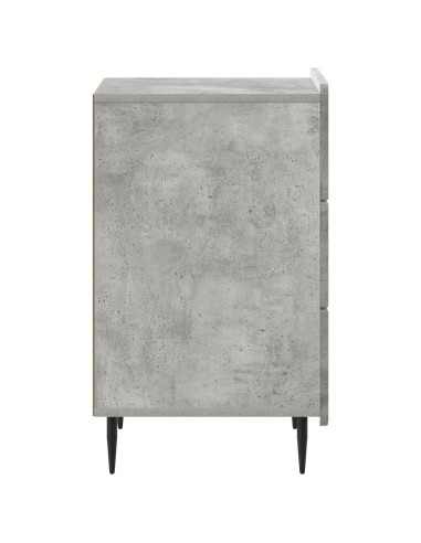 Armadio da Notte con cassetto Grigio Cemento 43x 41 x 68 cm
