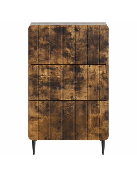 Armadio da Notte con cassetto Rovere Fumo 43x 41 x 68 cm