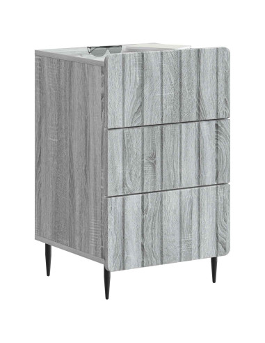 Armadio da Notte con cassetto Grigio Sonoma 43x 41 x 68 cm