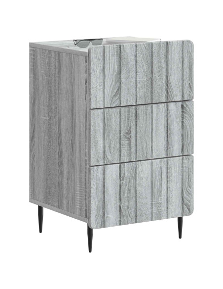 Armadio da Notte con cassetto Grigio Sonoma 43x 41 x 68 cm