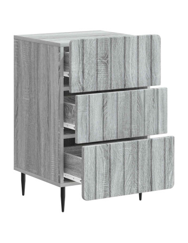 Armadio da Notte con cassetto Grigio Sonoma 43x 41 x 68 cm