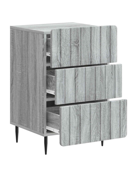 Armadio da Notte con cassetto Grigio Sonoma 43x 41 x 68 cm