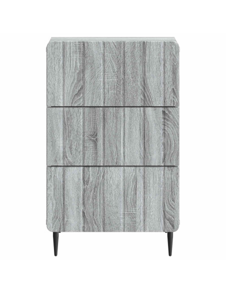 Armadio da Notte con cassetto Grigio Sonoma 43x 41 x 68 cm