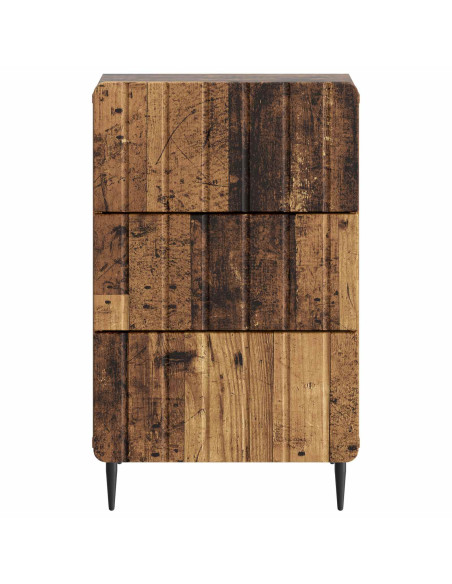 Armadio da Notte con cassetto Legno antico 43x 41 x 68 cm