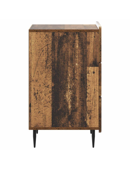 Armadio da Notte con cassetto Legno antico 43x 41 x 68 cm