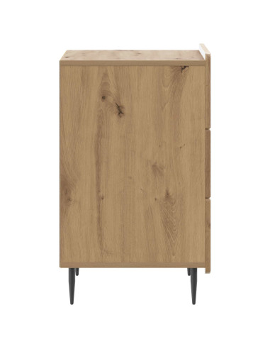 Armadio da Notte con cassetto Rovere Artigianale 43x 41 x 68 cm