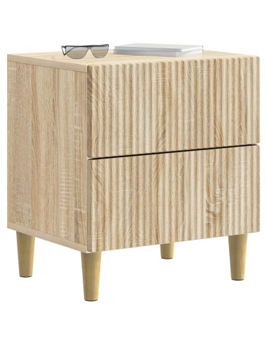 Armadio da Notte 2 pcs Rovere Sonoma 43 x 34,5 x 48 cm