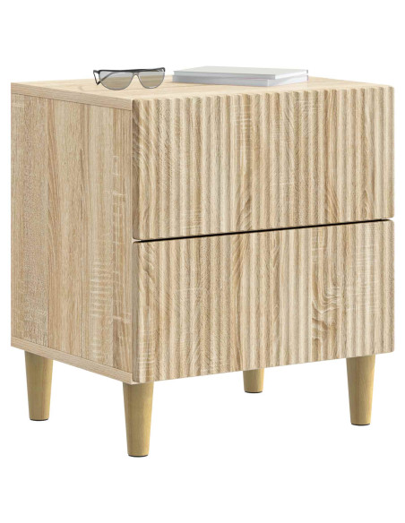 Armadio da Notte 2 pcs Rovere Sonoma 43 x 34,5 x 48 cm