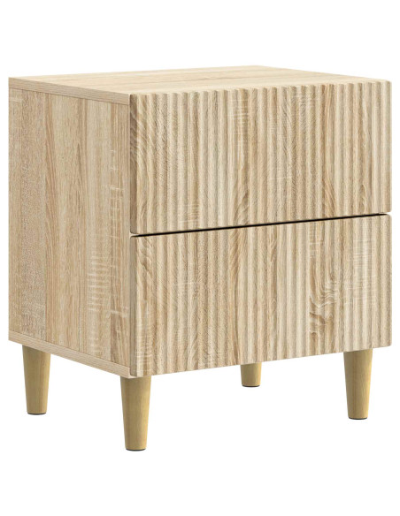 Armadio da Notte 2 pcs Rovere Sonoma 43 x 34,5 x 48 cm