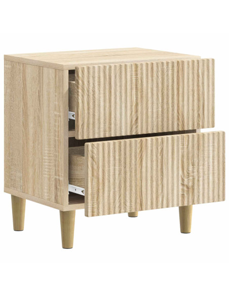 Armadio da Notte 2 pcs Rovere Sonoma 43 x 34,5 x 48 cm