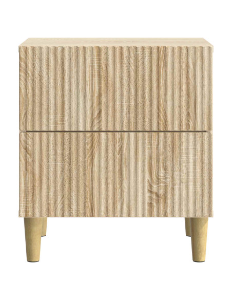 Armadio da Notte 2 pcs Rovere Sonoma 43 x 34,5 x 48 cm