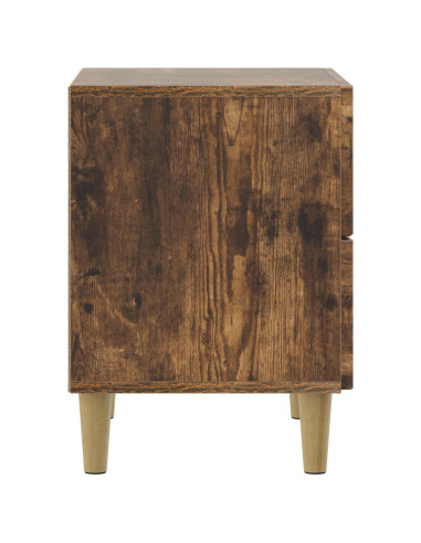 Armadio da Notte con cassetto Rovere Fumo 43 x 34,5 x 48 cm