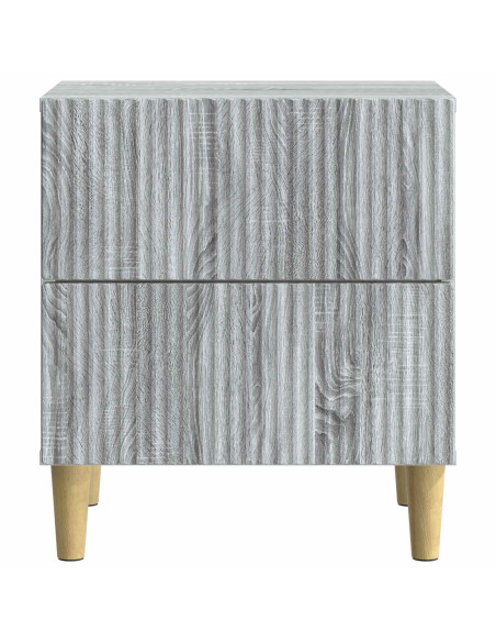Armadio da Notte con cassetto Grigio Sonoma 43 x 34,5 x 48 cm