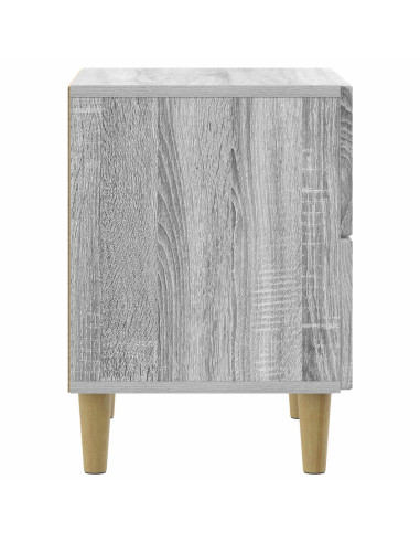 Armadio da Notte con cassetto Grigio Sonoma 43 x 34,5 x 48 cm